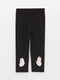 Elastic Waist Printed Girl 3/4 Length Leggings